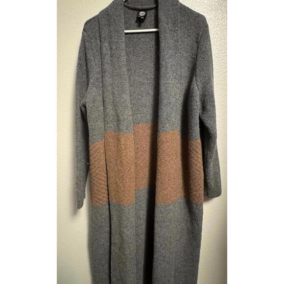 Women's Long Duster Sweater by Bobeau - Size 2X - Picture 1 of 7